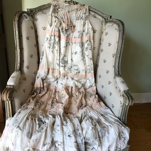 Ulla Johnson gorgeous floral cotton maxi dress